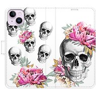 iSaprio flip pouzdro Crazy Skull pro iPhone 14 Plus - Phone Cover