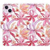 iSaprio flip pouzdro Flower Pattern 10 pro iPhone 14 Plus - Phone Cover