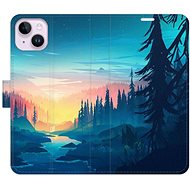 iSaprio flip pouzdro Magical Landscape pro iPhone 14 Plus - Phone Cover