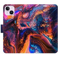iSaprio flip case Magical Paint for iPhone 14 Plus - Phone Cover