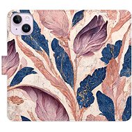 iSaprio flip case Old Leaves 02 for iPhone 14 Plus - Phone Cover