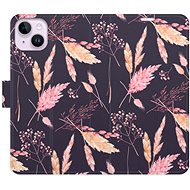 iSaprio flip pouzdro Ornamental Flowers 02 pro iPhone 14 Plus - Phone Cover