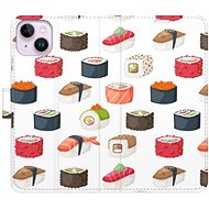 iSaprio flip pouzdro Sushi Pattern 02 pro iPhone 14 Plus - Phone Cover