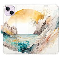 iSaprio flip pouzdro Winter in the Mountains pro iPhone 14 Plus - Phone Cover