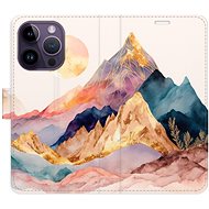 iSaprio Beautiful Mountains flip case for iPhone 14 Pro - Phone Cover