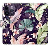 iSaprio flip pouzdro Flower Pattern 08 pro iPhone 14 Pro - Phone Cover