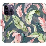 iSaprio flip pouzdro Flower Pattern 09 pro iPhone 14 Pro - Phone Cover