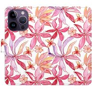 iSaprio flip pouzdro Flower Pattern 10 pro iPhone 14 Pro - Phone Cover