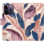 iSaprio flip pouzdro Old Leaves 02 pro iPhone 14 Pro - Phone Cover
