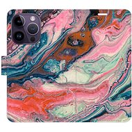 iSaprio flip pouzdro Retro Paint pro iPhone 14 Pro - Phone Cover