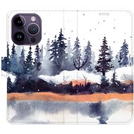 iSaprio flip pouzdro Winter 02 pro iPhone 14 Pro - Phone Cover