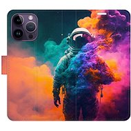 iSaprio flip pouzdro Astronaut in Colours 02 pro iPhone 14 Pro Max - Phone Cover