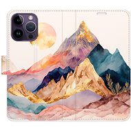 iSaprio flip pouzdro Beautiful Mountains pro iPhone 14 Pro Max - Phone Cover