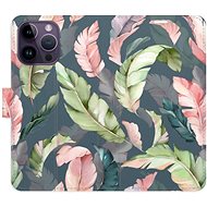 iSaprio flip pouzdro Flower Pattern 09 pro iPhone 14 Pro Max - Phone Cover