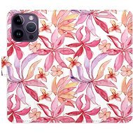 iSaprio flip pouzdro Flower Pattern 10 pro iPhone 14 Pro Max - Phone Cover