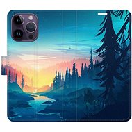 iSaprio flip pouzdro Magical Landscape pro iPhone 14 Pro Max - Phone Cover