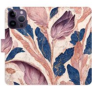 iSaprio flip pouzdro Old Leaves 02 pro iPhone 14 Pro Max - Phone Cover