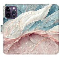 iSaprio flip pouzdro Old Leaves 03 pro iPhone 14 Pro Max - Phone Cover