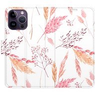 iSaprio flip puzdro Ornamental Flowers pre iPhone 14 Pro Max - Kryt na mobil