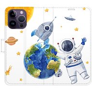iSaprio flip pouzdro Space 06 pro iPhone 14 Pro Max - Phone Cover