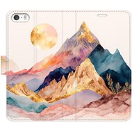 iSaprio flip pouzdro Beautiful Mountains pro iPhone 5/5S/SE - Phone Cover