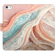 iSaprio flip pouzdro Colour Marble pro iPhone 5/5S/SE - Phone Cover