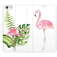 iSaprio flip pouzdro Flamingos pro iPhone 5/5S/SE - Phone Cover