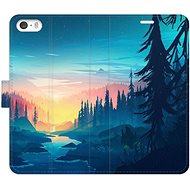 iSaprio flip pouzdro Magical Landscape pro iPhone 5/5S/SE - Phone Cover