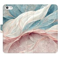 iSaprio flip pouzdro Old Leaves 03 pro iPhone 5/5S/SE - Phone Cover