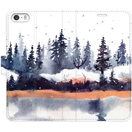 iSaprio flip pouzdro Winter 02 pro iPhone 5/5S/SE - Phone Cover