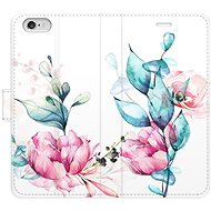 iSaprio flip pouzdro Beautiful Flower pro iPhone 6/6S - Phone Cover