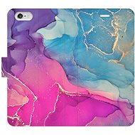 iSaprio flip pouzdro Colour Marble 02 pro iPhone 6/6S - Phone Cover