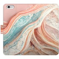 iSaprio flip pouzdro Colour Marble pro iPhone 6/6S - Phone Cover