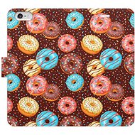 iSaprio flip pouzdro Donuts Pattern pro iPhone 6/6S - Phone Cover