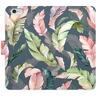 iSaprio flip pouzdro Flower Pattern 09 pro iPhone 6/6S - Phone Cover