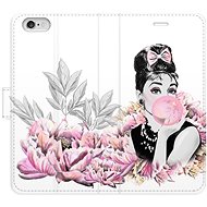 iSaprio flip pouzdro Girl with bubble pro iPhone 6/6S - Phone Cover