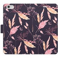 iSaprio flip pouzdro Ornamental Flowers 02 pro iPhone 6/6S - Phone Cover