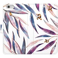 iSaprio flip pouzdro Ornamental Leaves pro iPhone 6/6S - Phone Cover