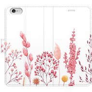 iSaprio flip pouzdro Pink Flowers 03 pro iPhone 6/6S - Phone Cover