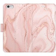 iSaprio flip pouzdro RoseGold Marble pro iPhone 6/6S - Phone Cover