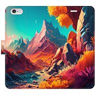 iSaprio flip puzdro Colorful Mountains pre iPhone 6/6S - Kryt na mobil