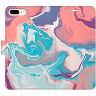 iSaprio flip pouzdro Abstract Paint 06 pro iPhone 7 Plus - Phone Cover