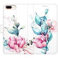 iSaprio flip pouzdro Beautiful Flower pro iPhone 7 Plus - Phone Cover