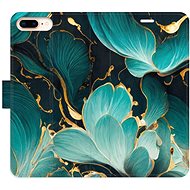 iSaprio flip pouzdro Blue Flowers 02 pro iPhone 7 Plus - Phone Cover