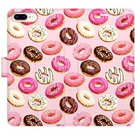 iSaprio flip pouzdro Donuts Pattern 03 pro iPhone 7 Plus - Phone Cover