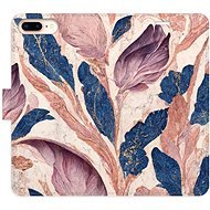 iSaprio flip pouzdro Old Leaves 02 pro iPhone 7 Plus - Phone Cover