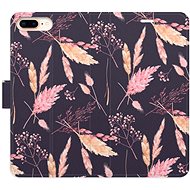 iSaprio flip pouzdro Ornamental Flowers 02 pro iPhone 7 Plus - Phone Cover