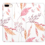 iSaprio flip case Ornamental Flowers for iPhone 7 Plus - Phone Cover