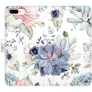 iSaprio flip pouzdro Succulents pro iPhone 7 Plus - Phone Cover