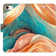 iSaprio flip case Blue and Orange for iPhone 7/8/SE 2020 - Phone Cover